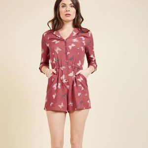 Modcloth So Field With Joy Romper in Butterfly